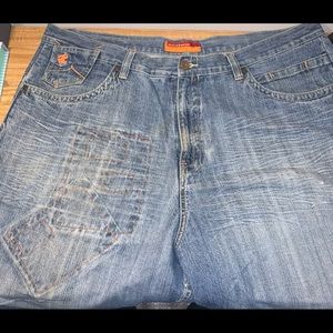 RocaWear Mens Short Jeans
